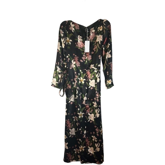 NWT Reformation Cassis Silk Dress - Picture 2 of 10